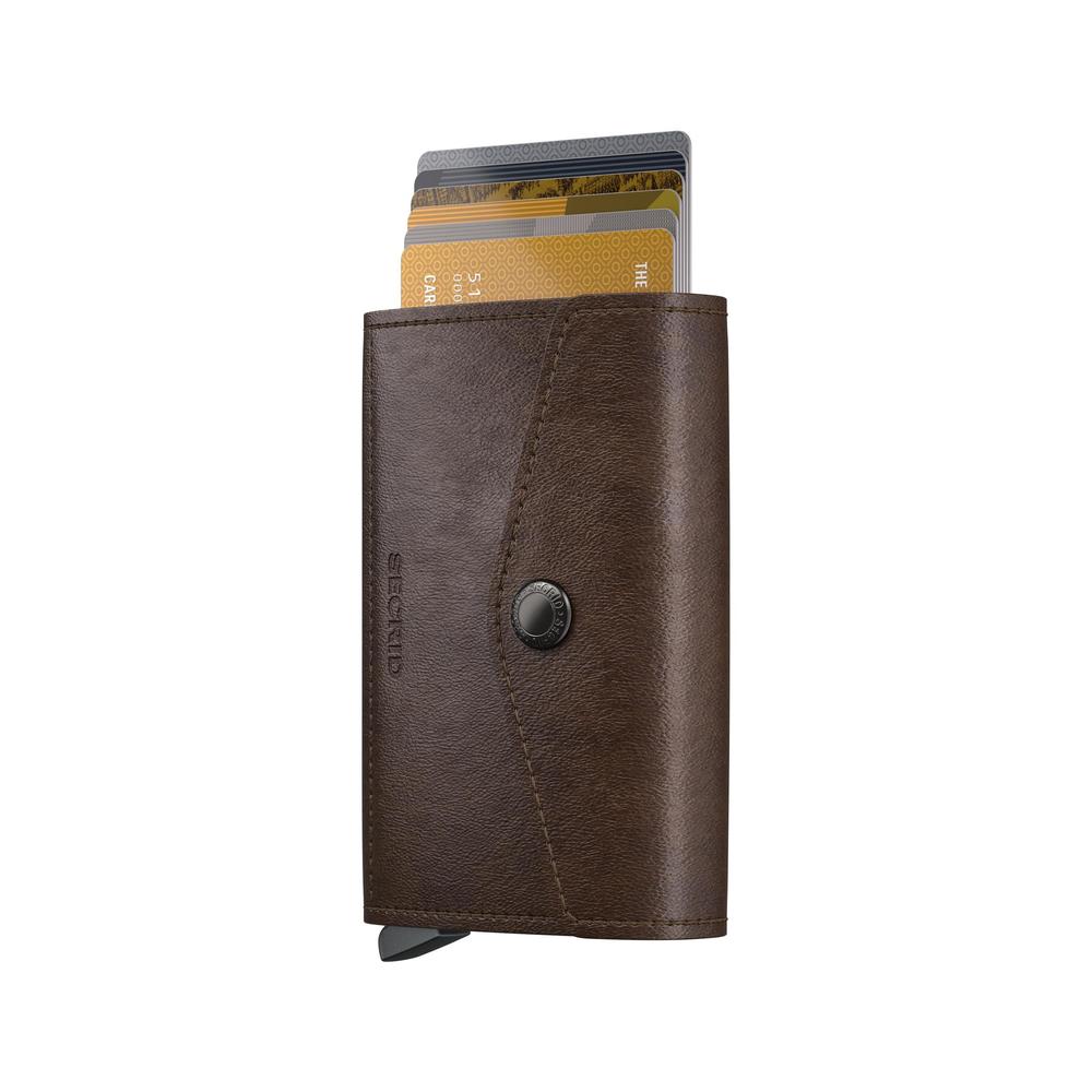 Secrid Miniwallet Envelope Vintage Chocolate-Lommebok/ Kortholder-BagBrokers