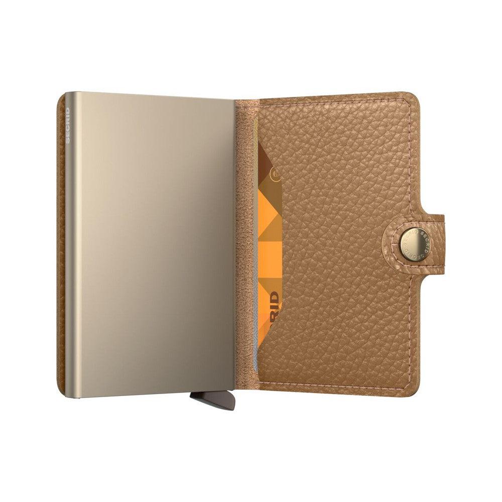 Secrid Miniwallet Pebble Cappucino-Lommebok/ Kortholder-BagBrokers