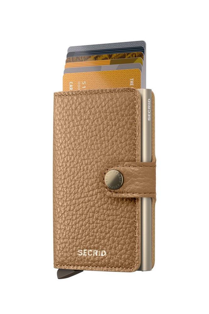 Secrid Miniwallet Pebble Cappucino-Lommebok/ Kortholder-BagBrokers