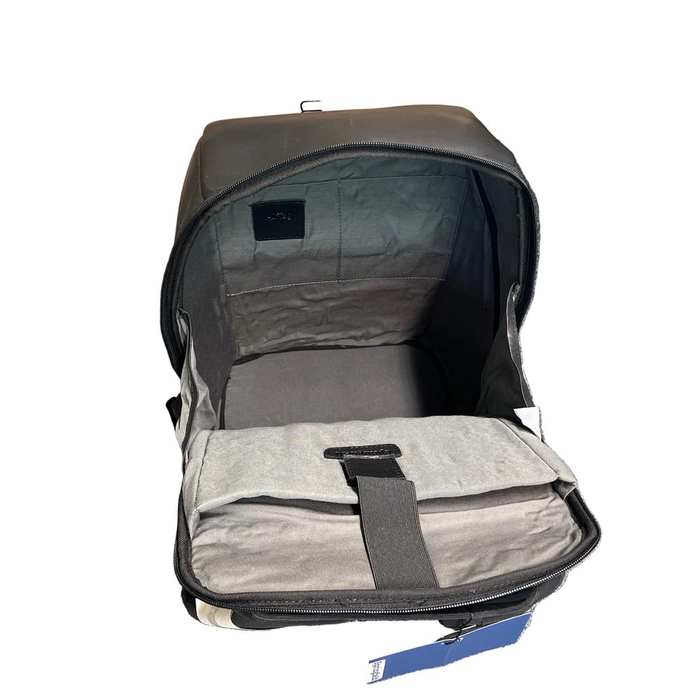 Springfield Pc-sekk i Wax Pullup skinn Black-Sekker-BagBrokers