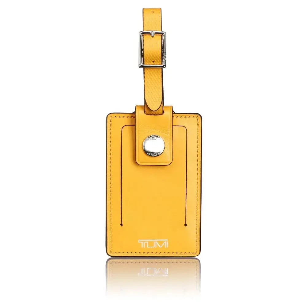 TUMI Luggage Tag Finch Yellow-Reisetilbehør-BagBrokers