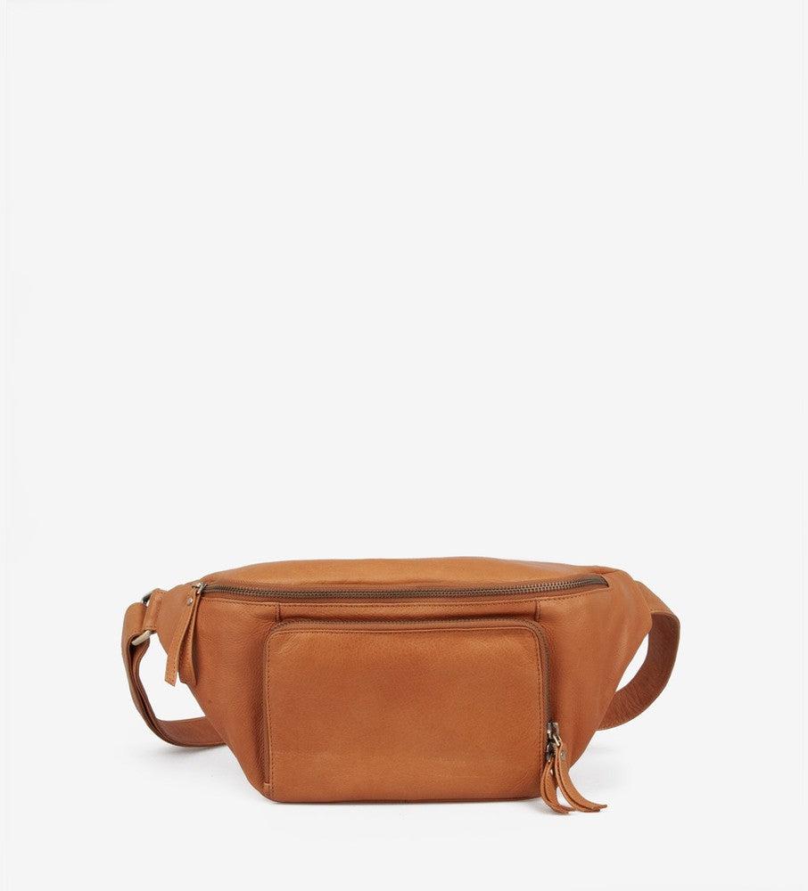 Treats Fanni Bumbag i skinn Cognac-Damevesker-BagBrokers