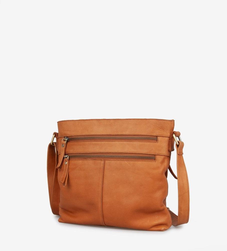 Treats Tess crossbody skinnveske Cognac-Damevesker-BagBrokers