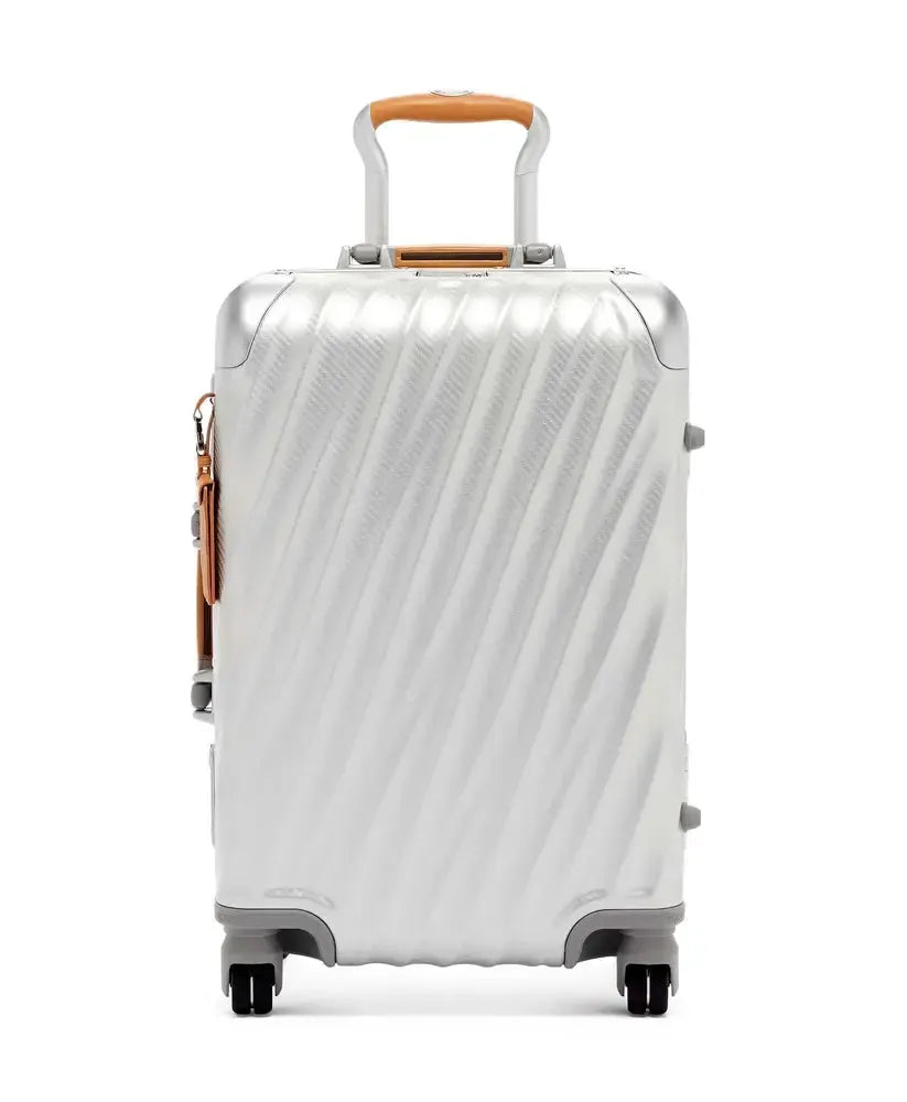 Tumi 19 Degree Aluminium International Carry-On 56 cm Texture Silver-Harde kofferter-BagBrokers