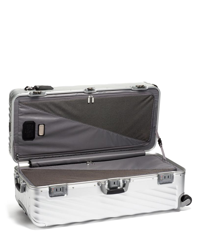 Tumi 19 Degree Aluminium Rolling Trunk 87 cm Silver-Harde kofferter-BagBrokers