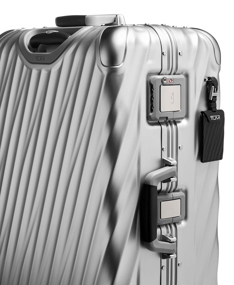 Tumi 19 Degree Aluminium Extended Trip Checked Luggage 77,5 cm-Harde kofferter-BagBrokers