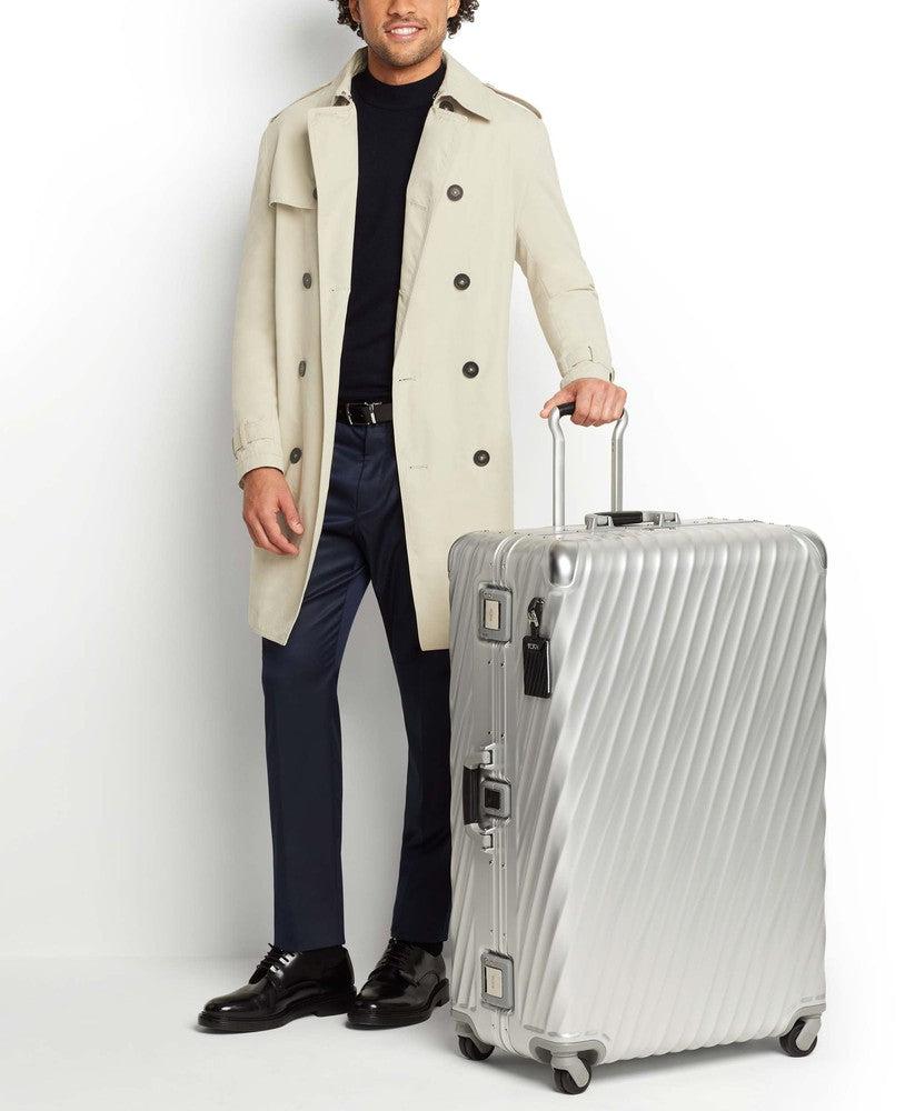 Tumi 19 Degree Aluminium Worldwide Trip Checked Luggage 86,5 cm Silver-Harde kofferter-BagBrokers