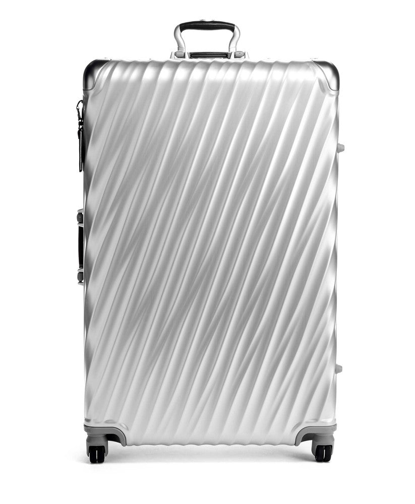 Tumi 19 Degree Aluminium Worldwide Trip Checked Luggage 86,5 cm Silver-Harde kofferter-BagBrokers