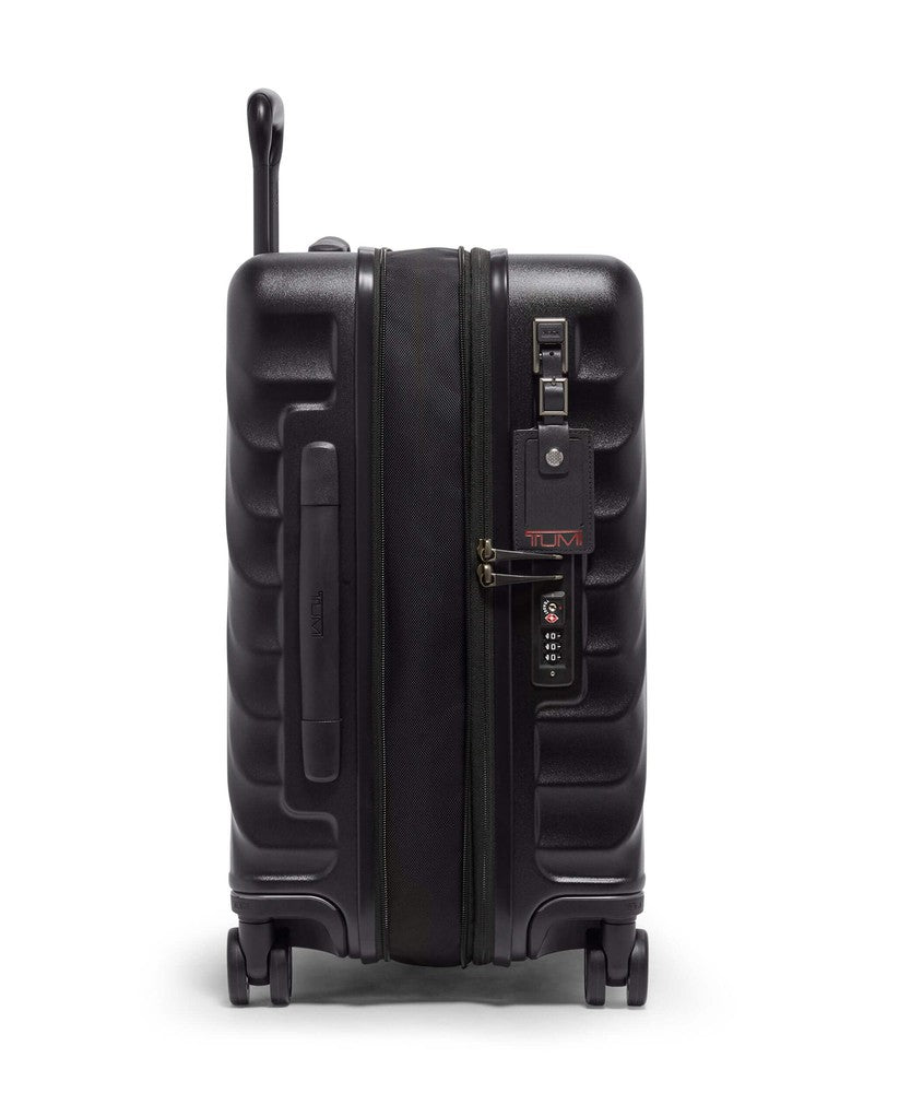 Tumi 19 Degree Continental Expandable Carry-On 55 cm Black Texture-Harde kofferter-BagBrokers