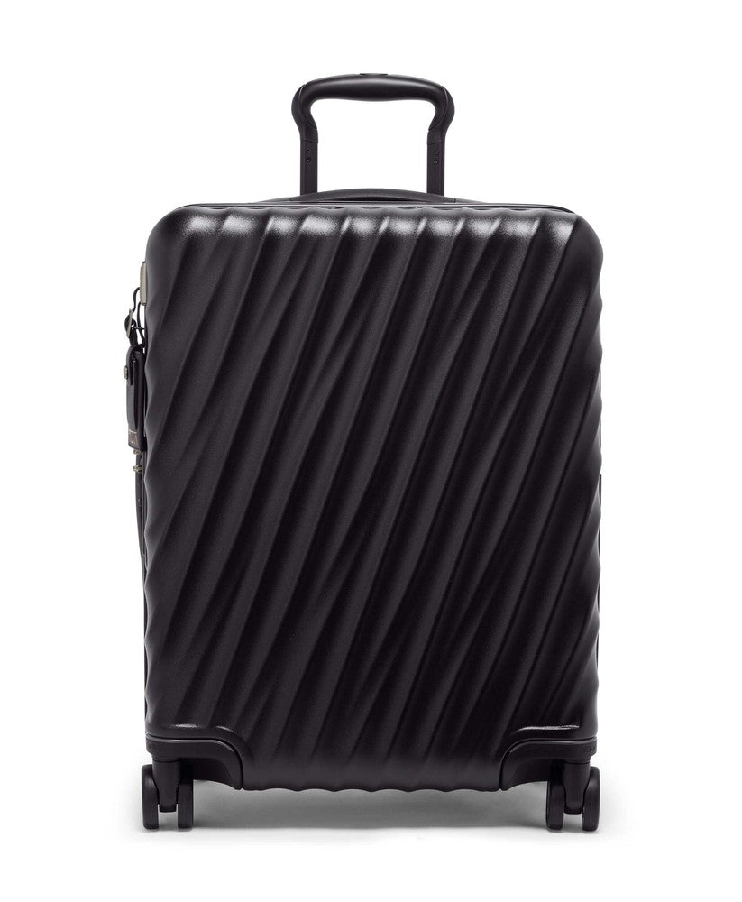 Tumi 19 Degree Continental Expandable Carry-On 55 cm Black Texture-Harde kofferter-BagBrokers