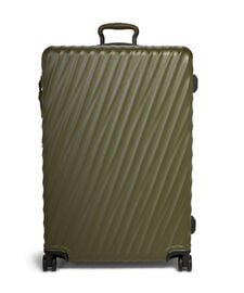 Tumi 19 Degree Extended Trip Expandable Checked Luggage 76 cm Olive Texture-Harde kofferter-BagBrokers