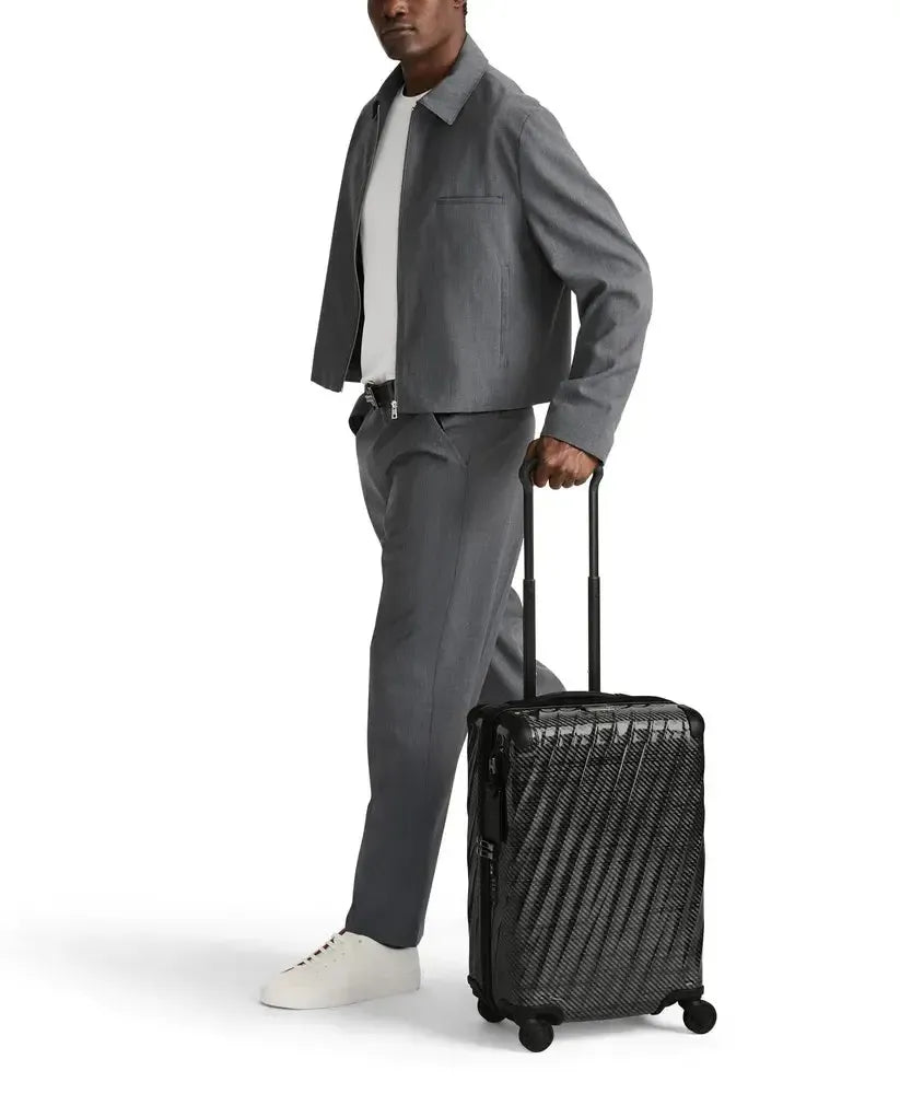 Tumi 19 Degree LITE International Carry-On 55 cm Black/Graphite-Harde kofferter-BagBrokers