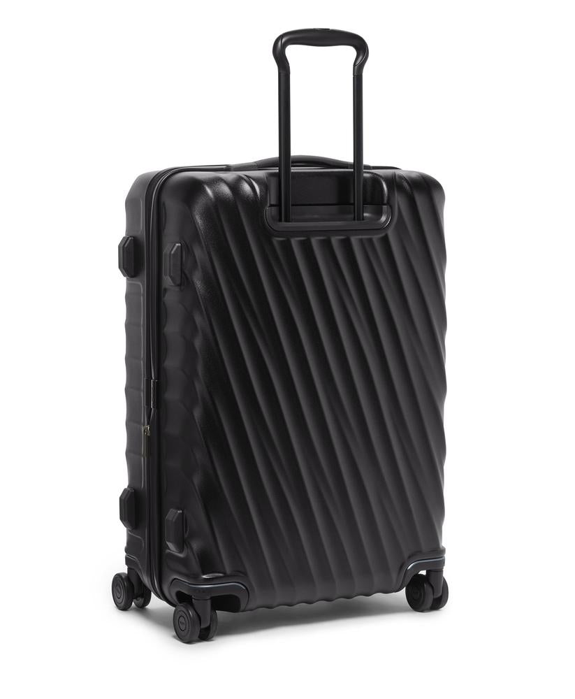 Tumi 19 Degree Medium Front Access Expandable Checked Black Texture-Harde kofferter-BagBrokers