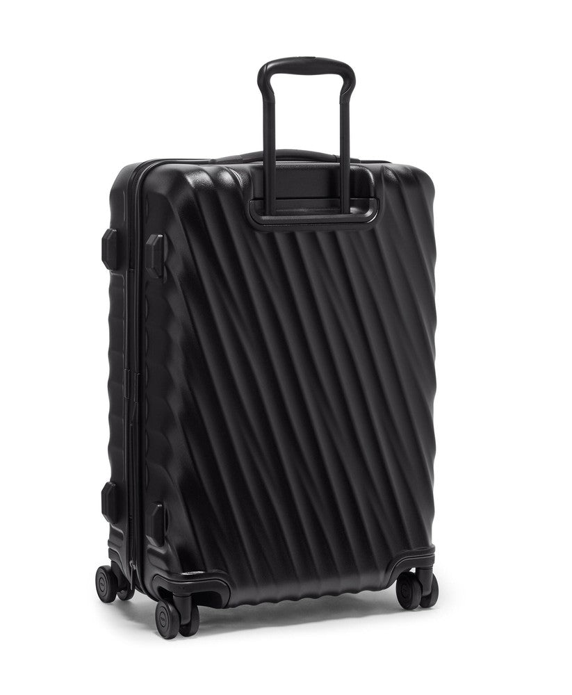 Tumi 19 Degree Short Trip Expandable Checked Luggage 66 cm Black Texture-Harde kofferter-BagBrokers