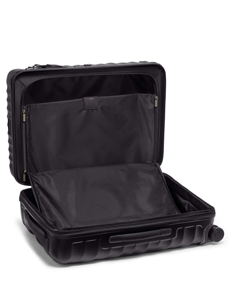 Tumi 19 Degree Short Trip Expandable Checked Luggage 66 cm Black Texture-Harde kofferter-BagBrokers