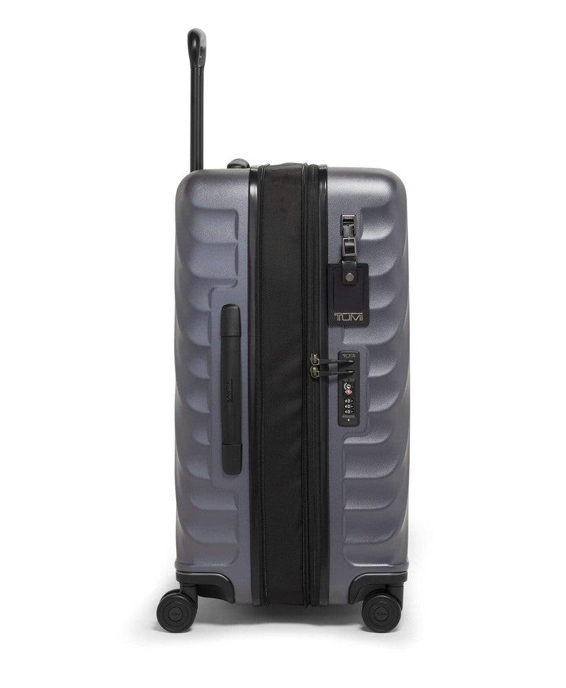 Tumi 19 Degree Short Trip Expandable Checked Luggage 66 cm Grey Texture-Harde kofferter-BagBrokers