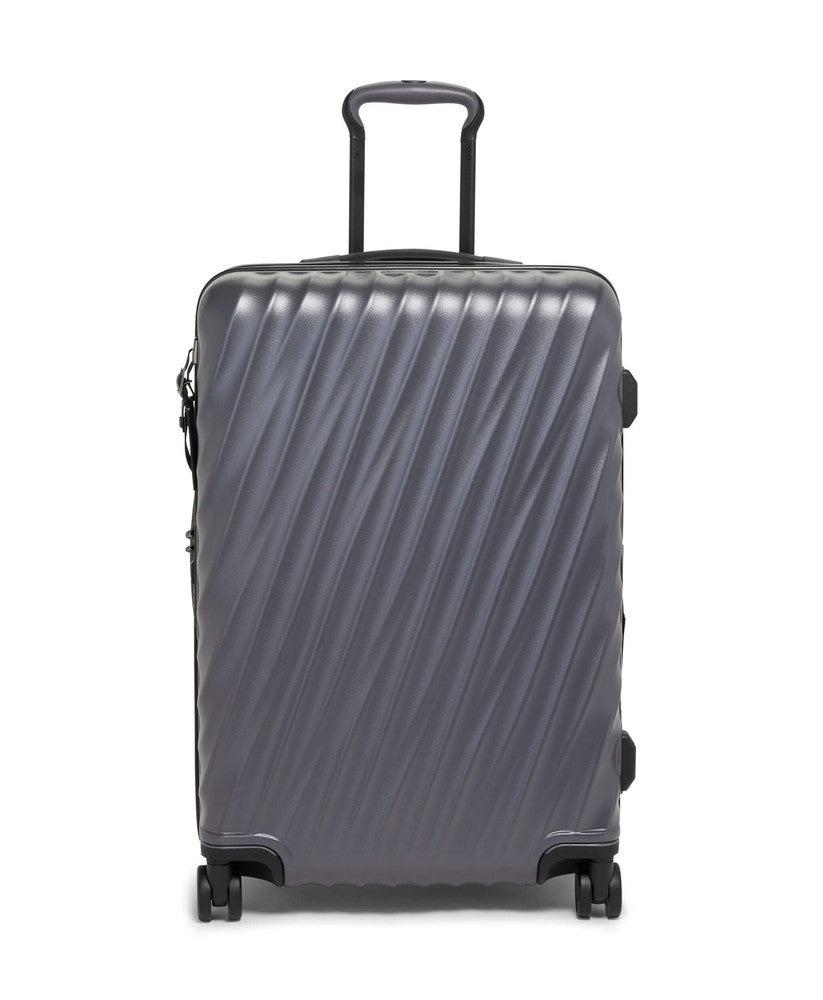 Tumi 19 Degree Short Trip Expandable Checked Luggage 66 cm Grey Texture-Harde kofferter-BagBrokers