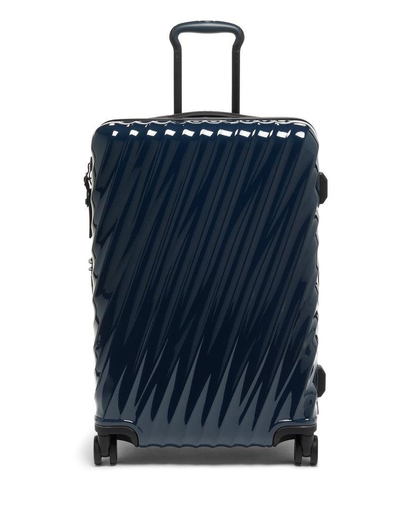 Tumi 19 Degree Short Trip Expandable Checked Luggage 66 cm Navy-Harde kofferter-BagBrokers