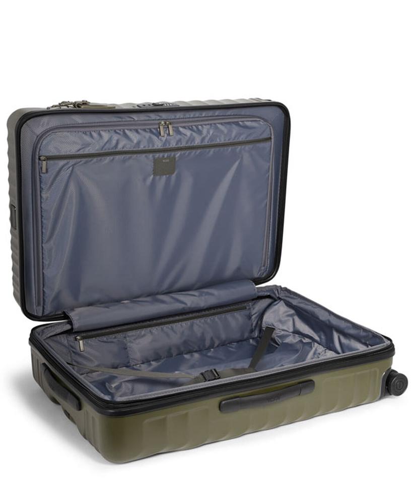 Tumi 19 Degree Short Trip Expandable Checked Luggage 66 cm Olive Texture-Harde kofferter-BagBrokers