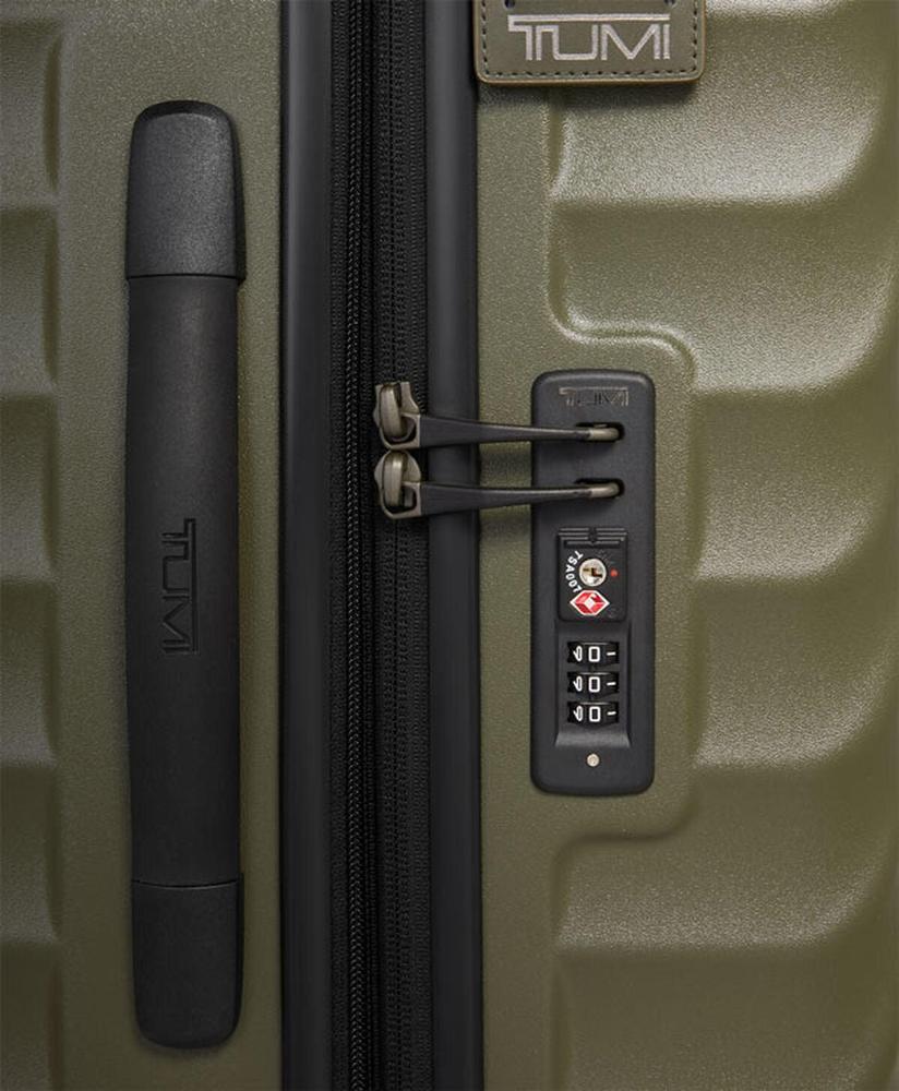 Tumi 19 Degree Short Trip Expandable Checked Luggage 66 cm Olive Texture-Harde kofferter-BagBrokers