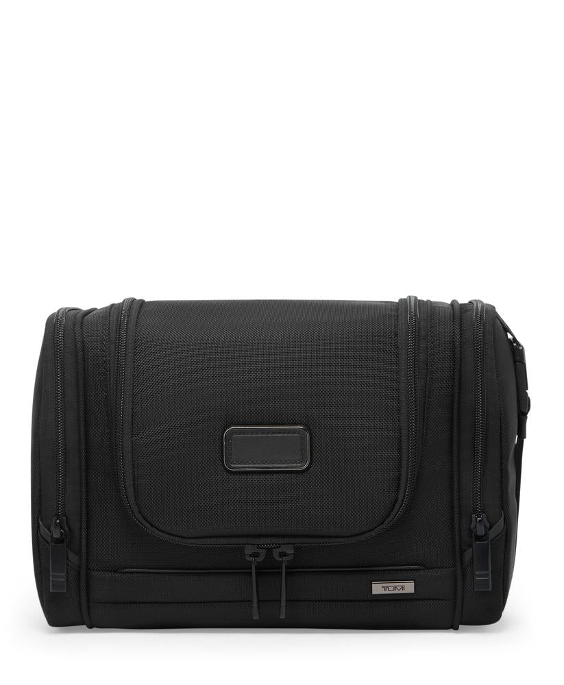 Tumi ALPHA Hanging Travel Kit Ballistic Nylon Black-Toalettmappe-BagBrokers
