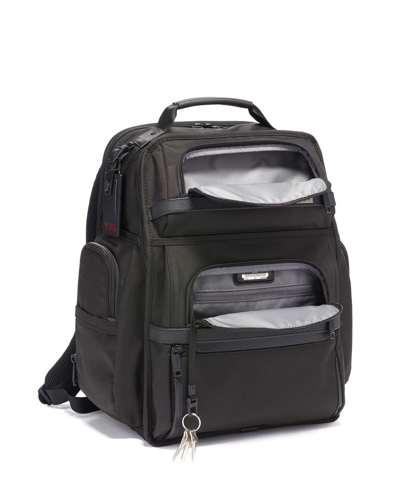 Tumi Alpha 3 Brief Backpack Black-Ryggsekker-BagBrokers