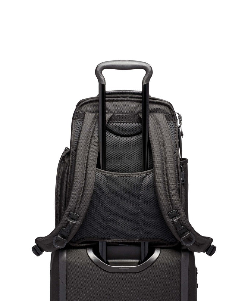 Tumi Alpha 3 Compact Laptop Brief Pack Black-Ryggsekker-BagBrokers