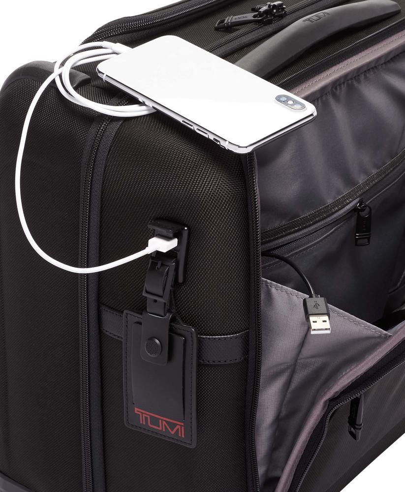 Tumi Alpha 3 Compact Wheeled Brief 40,5 cm Black-Myke kofferter-BagBrokers
