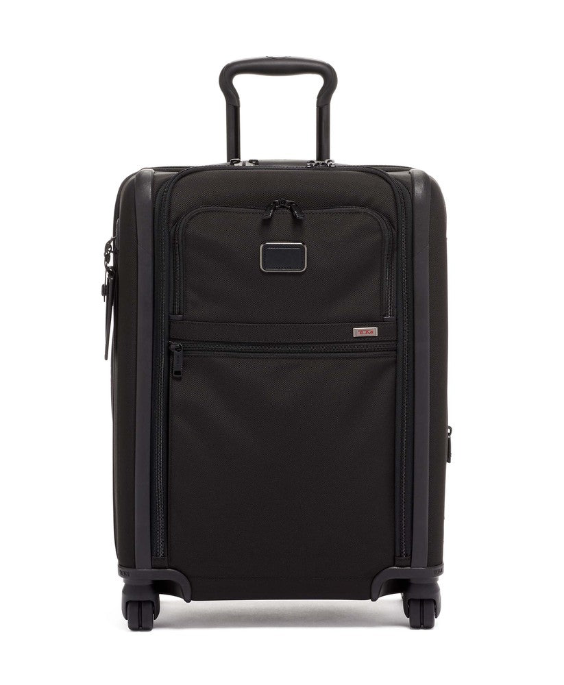 Tumi Alpha 3 Continental Dual Access Expandable Carry-On 56 cm Black-Myke kofferter-BagBrokers