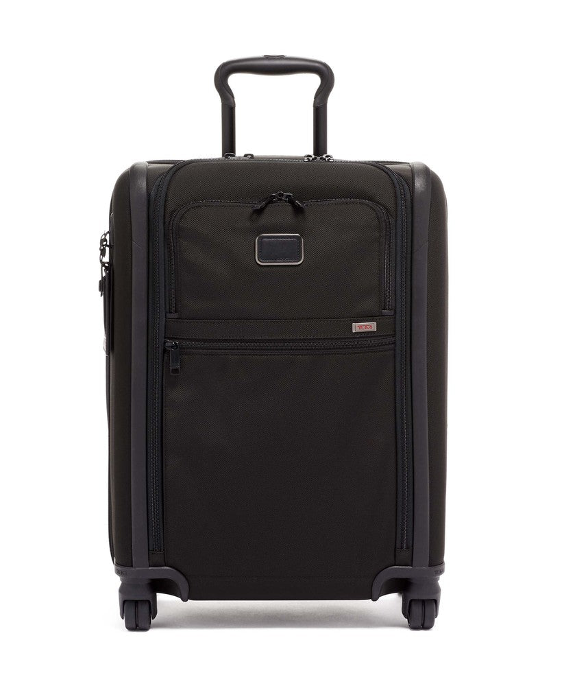 Tumi Alpha 3 Continental Expandable Carry-On 56 cm Black-Myke kofferter-BagBrokers