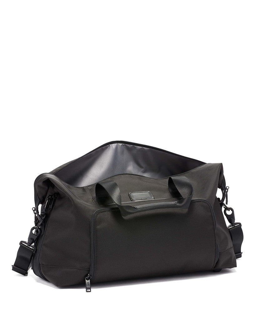 Tumi Alpha 3 Double Expansion Satchel Black-Bagger-BagBrokers