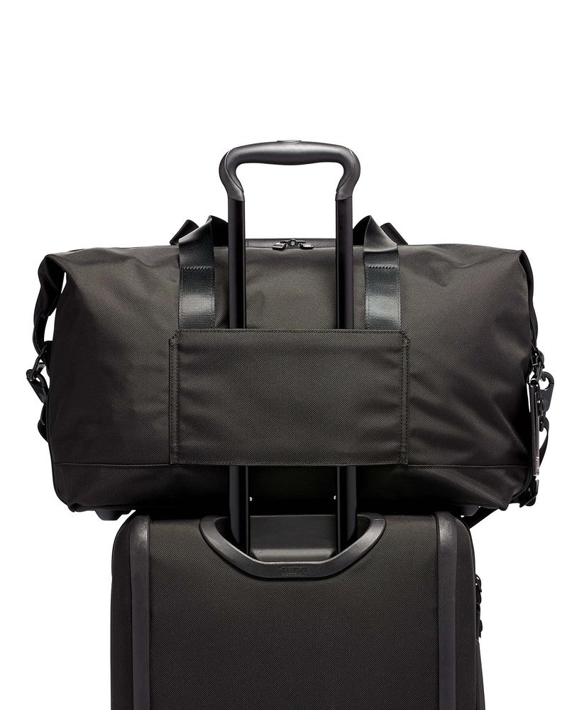 Tumi Alpha 3 Double Expansion Satchel Black-Bagger-BagBrokers