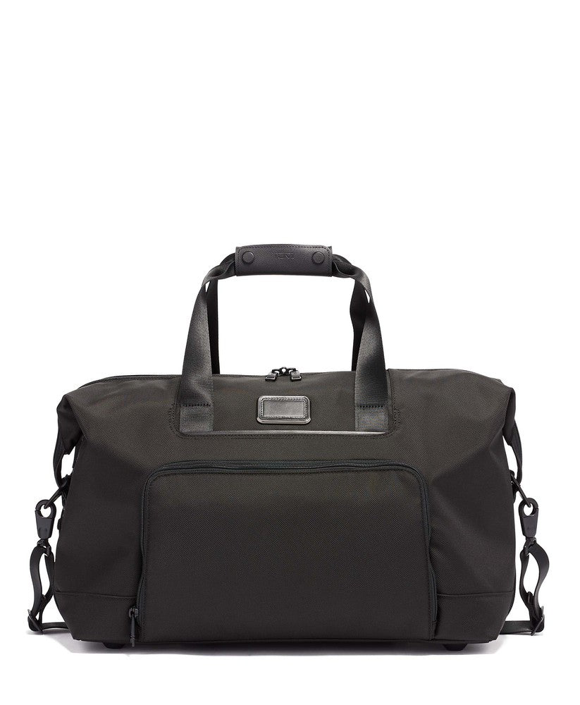 Tumi Alpha 3 Double Expansion Satchel Black-Bagger-BagBrokers