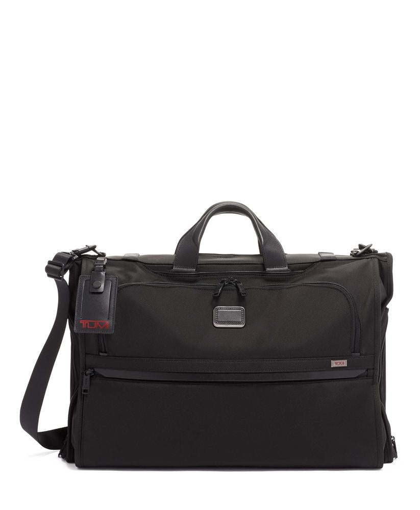 Tumi Alpha 3 Garment Tri-Fold Bag 38 cm Black-Bagger-BagBrokers