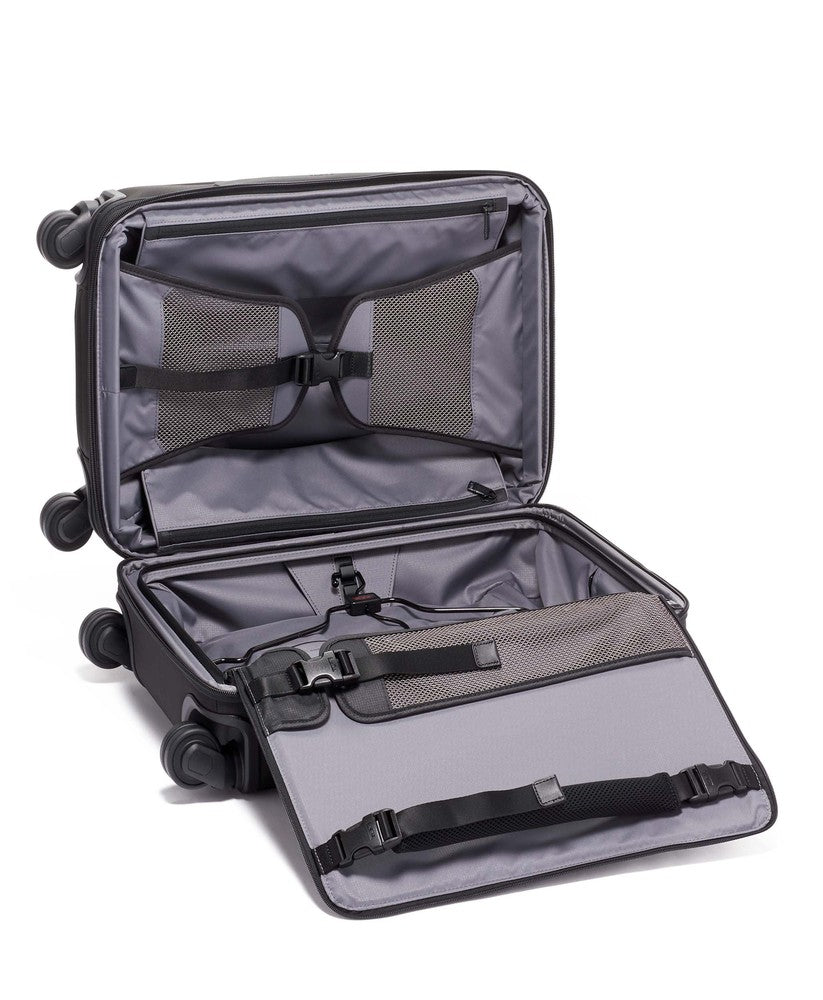 Tumi Alpha 3 International Dual Access Expandable Carry-On 56 cm Black-Myke kofferter-BagBrokers