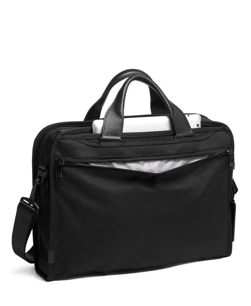 Tumi Alpha 3 Org Portfolio Brief Black-Veske-BagBrokers