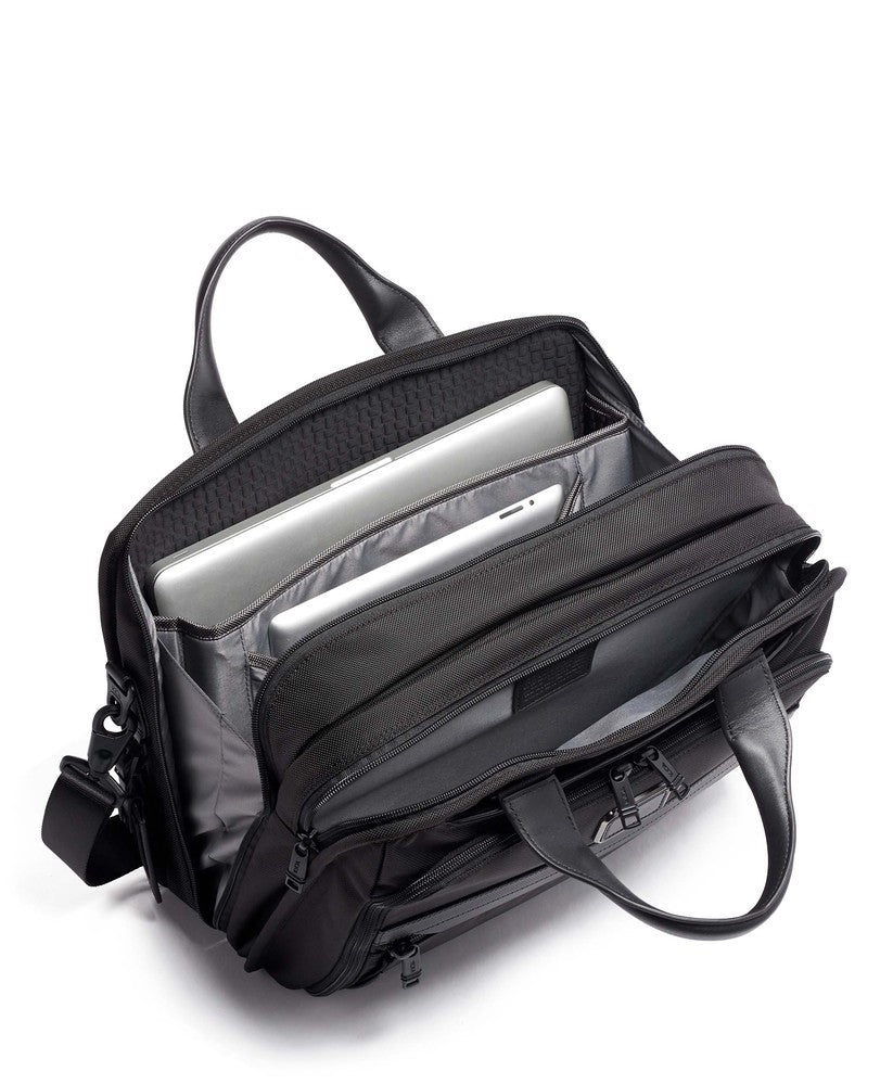 Tumi Alpha 3 Organizer Brief Black-Veske-BagBrokers