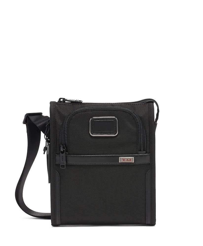 Tumi Alpha 3 Pocket Bag Small Black-Veske-BagBrokers