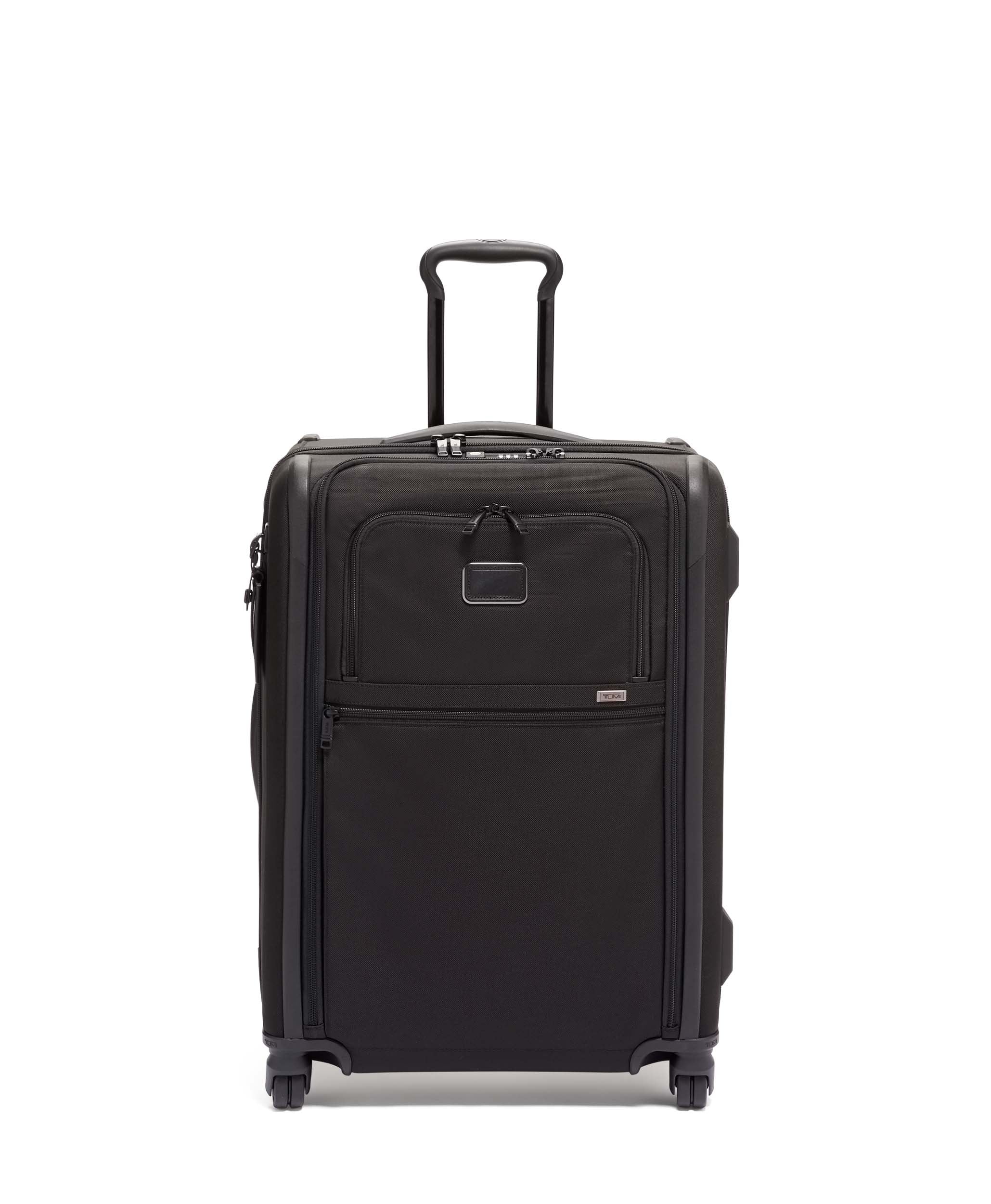 Tumi Alpha 3 Short Trip Expandable Checked Luggage 66 cm Black-Myke kofferter-BagBrokers