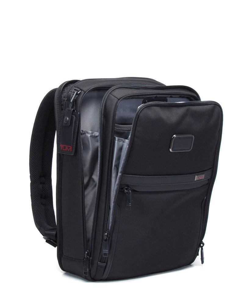 Tumi Alpha 3 Slim Backpack Black-Ryggsekker-BagBrokers