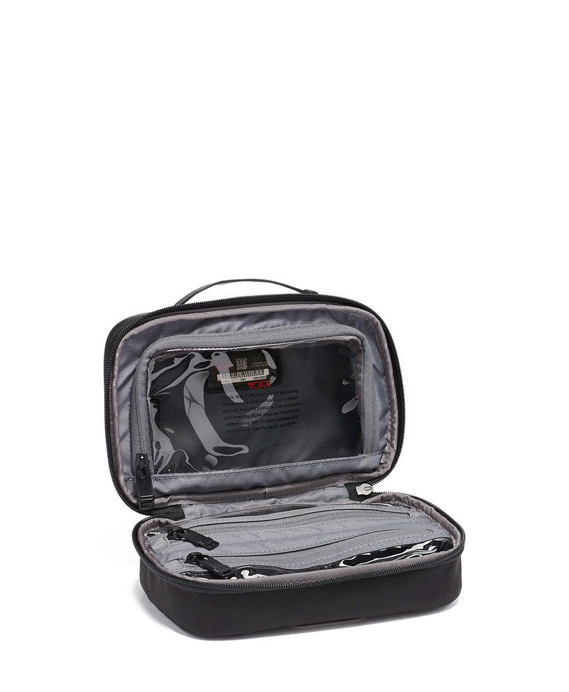 Tumi Alpha 3 Split Travel Kit Black-Toalettmappe-BagBrokers