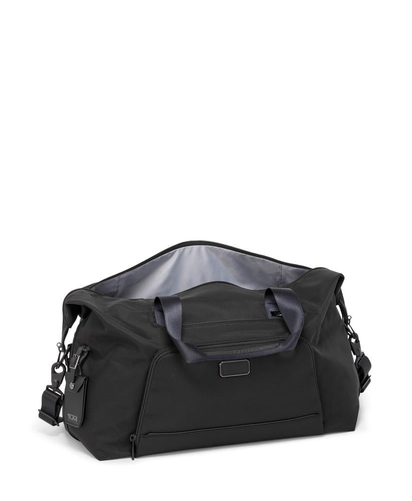 Tumi Alpha 4 Double Expansion Duffel Bag Black-Bagger-BagBrokers