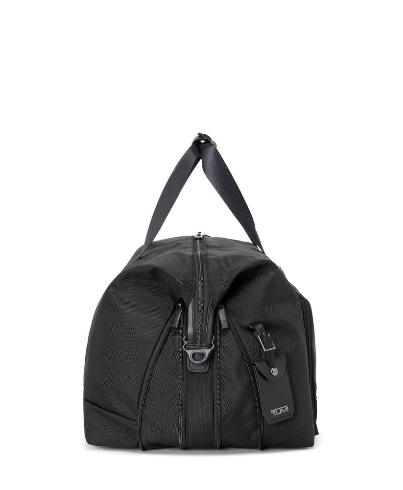 Tumi Alpha 4 Double Expansion Duffel Bag Black-Bagger-BagBrokers