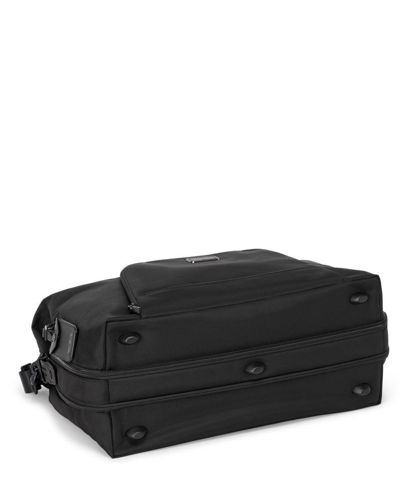 Tumi Alpha 4 Double Expansion Duffel Bag Black-Bagger-BagBrokers