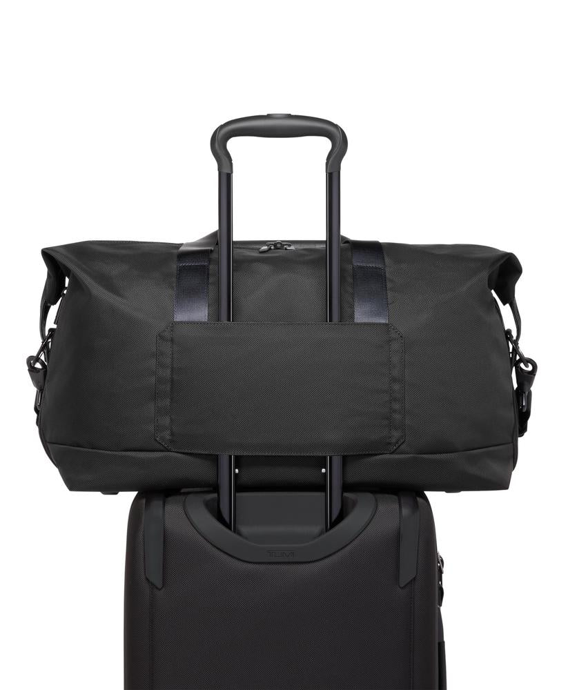 Tumi Alpha 4 Double Expansion Duffel Bag Black-Bagger-BagBrokers