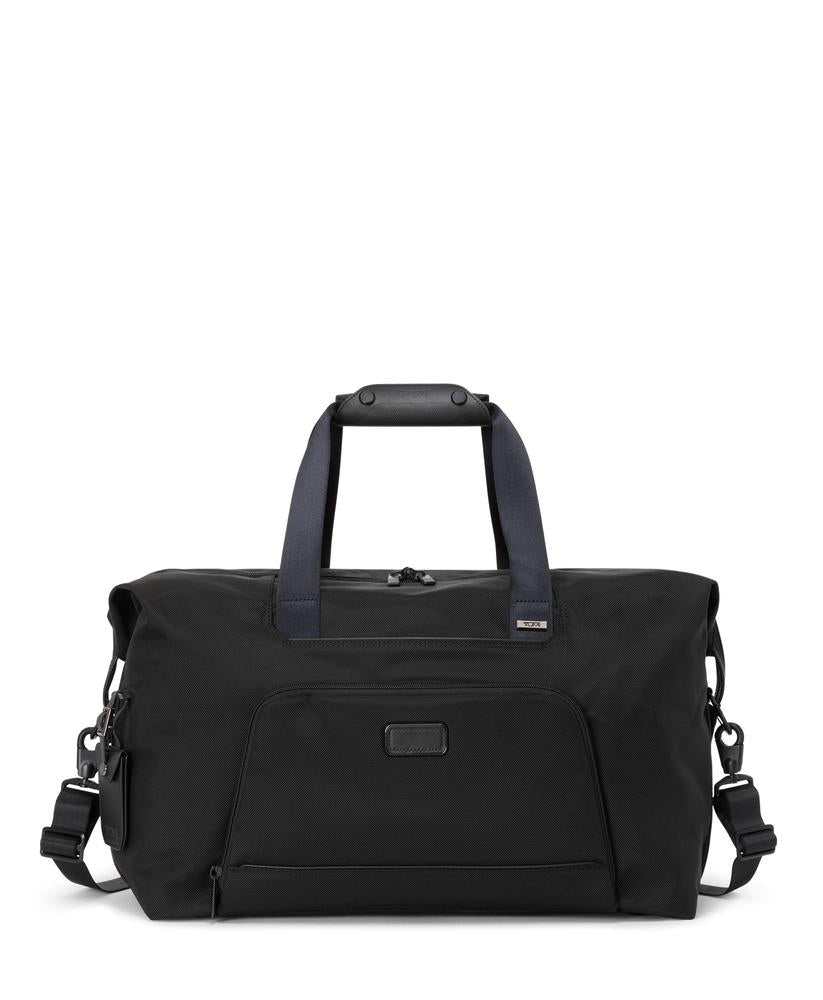 Tumi Alpha 4 Double Expansion Duffel Bag Black-Bagger-BagBrokers