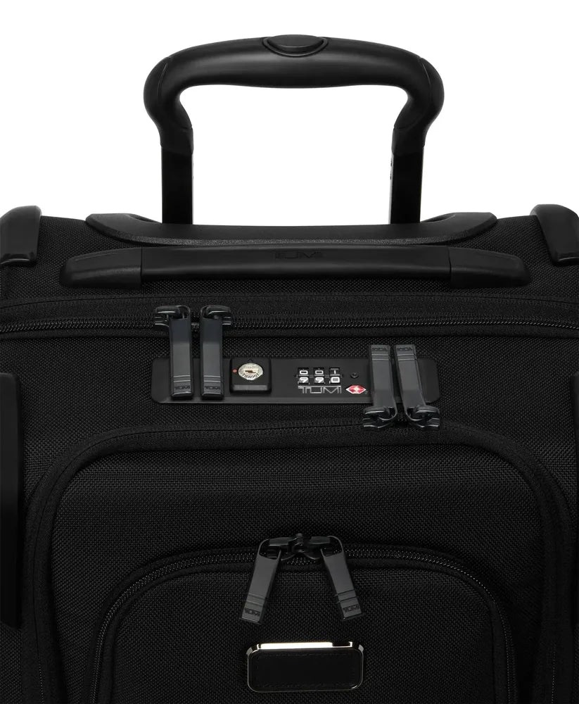 Tumi Alpha 4 Dual Access Expandable Cabin 55 cm Black-Myke kofferter-BagBrokers