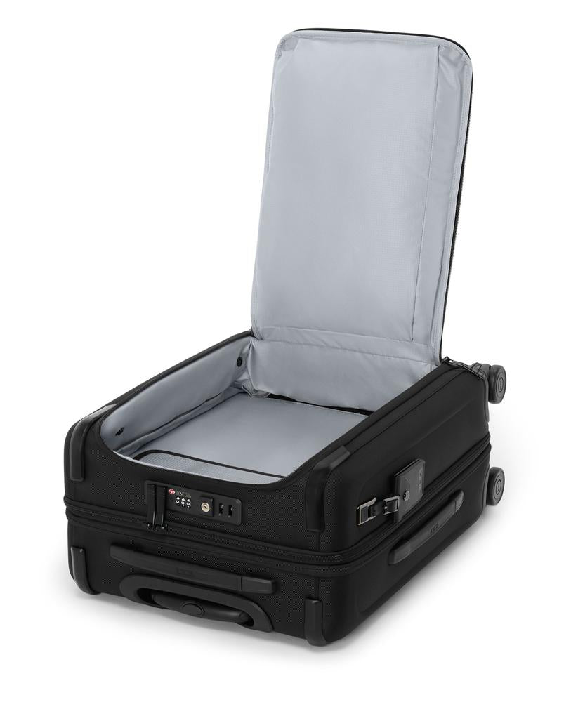 Tumi Alpha 4 Large Dual Access Expandable Cabin 55 cm Black-Myke kofferter-BagBrokers