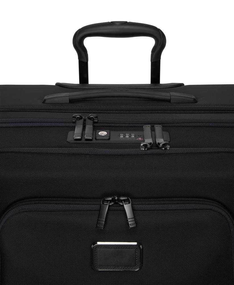 Tumi Alpha 4 Large Dual Access Expandable Checked 73,5 cm Black-Myke kofferter-BagBrokers