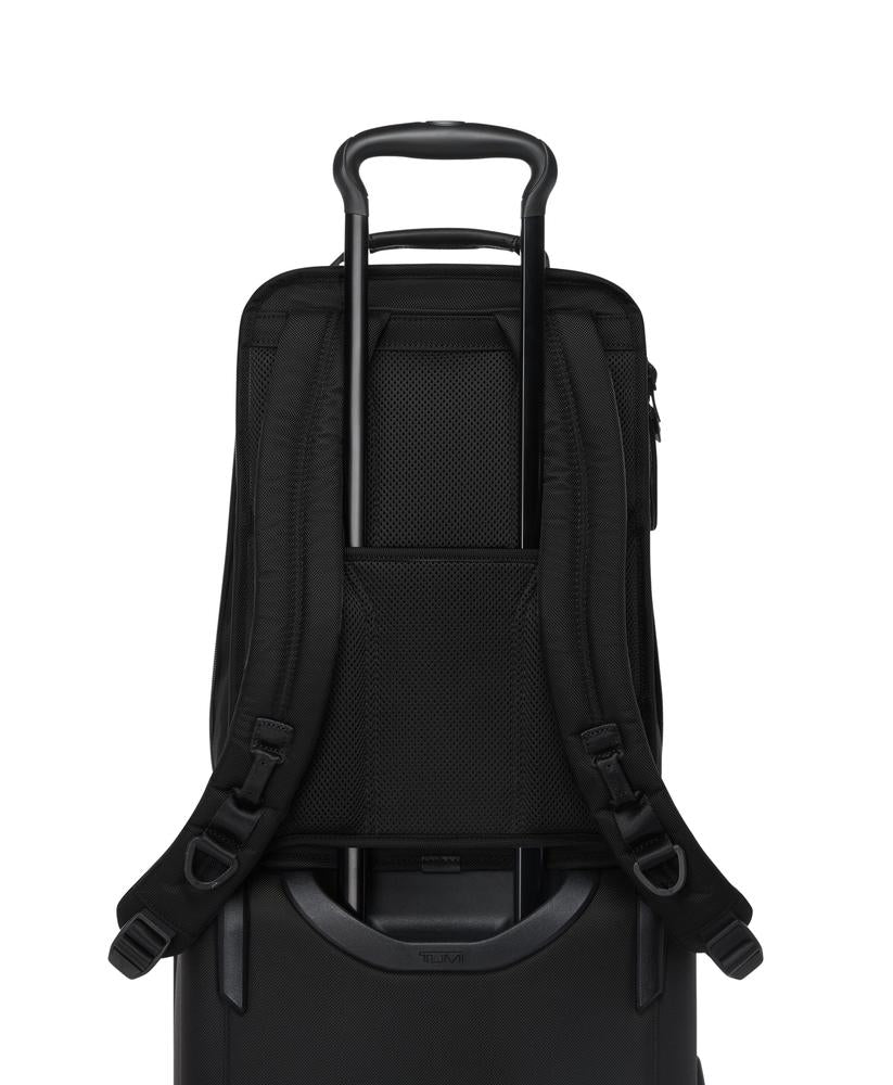 Tumi Alpha 4 Medium 15" Expandable Backpack Black-Ryggsekker-BagBrokers